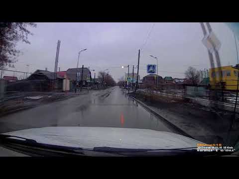 Проезд лежачих полицейских на скорости 50кмч - Ford Explorer Speed bump driving