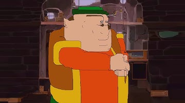 Link: The Faces Of Evil Morshu cutscenes in Reversed Content Aware Scale