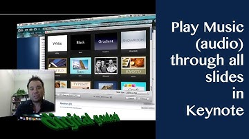 Keynote made easy - Play music (audio) through all slides