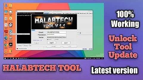 Unlock Tool Crack version // How to Halabtech Tool Latest version Free Free // Unlock Tool latest