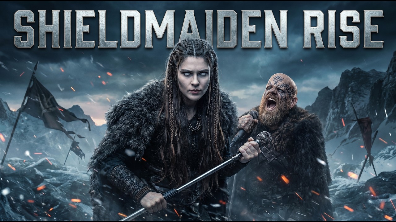 SHIELDMAIDEN RISE ⚔️🔥 | Frostborne Saga | Dark Viking Rap