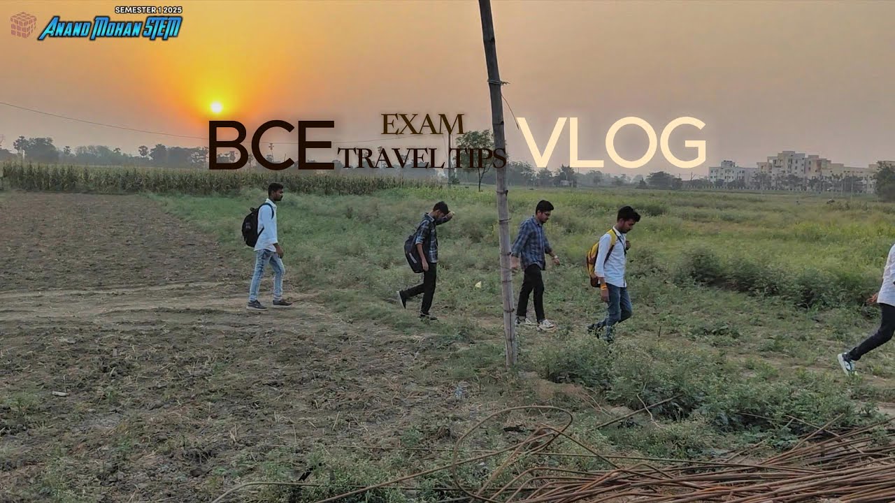 BCE 1st SEM EXAM VLOG || NCE CHANDI || COLLEGE TOUR