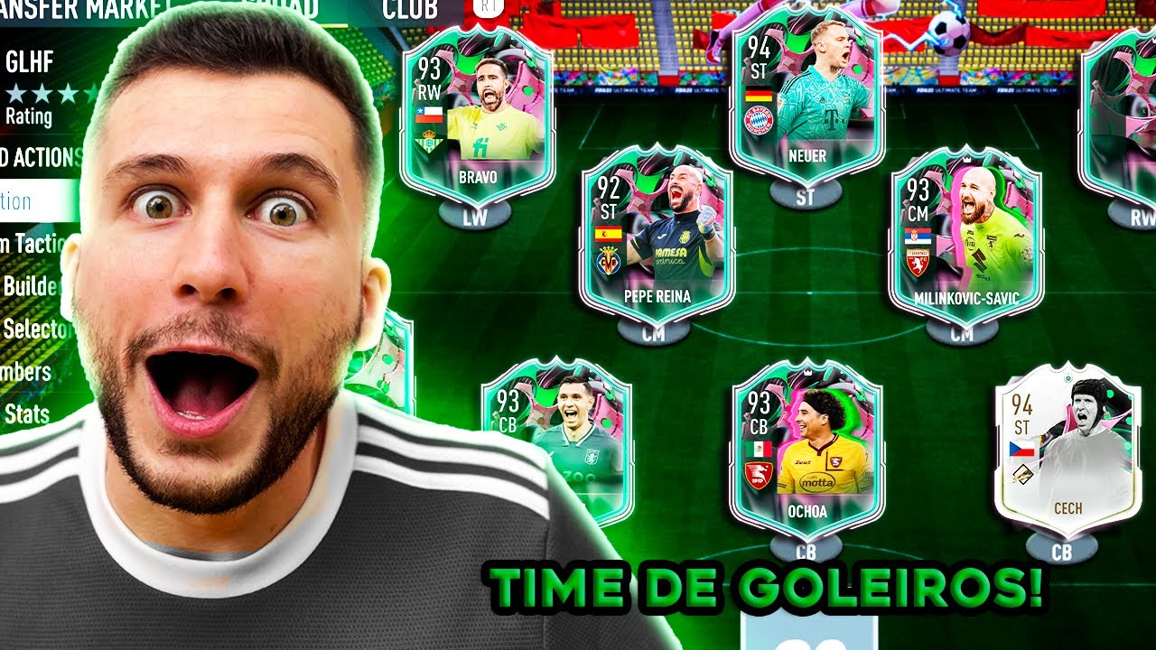 COMPREI TODOS OS GOLEIROS MUTANTES E JOGUEI A WL!! DEU BOM?? FIFA 23 - ULTIMATE TEAM