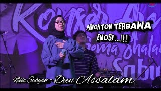 Nissa sabyan - Deen Assalam di lanjut ya maulana terbaru live Kebumen