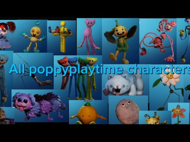 I RECAP POPPY PLAYTIME ALL CHARACTERS ALL MONSTERS ALL BOSSES CHAPTER 1-2  #mommylonglegs 