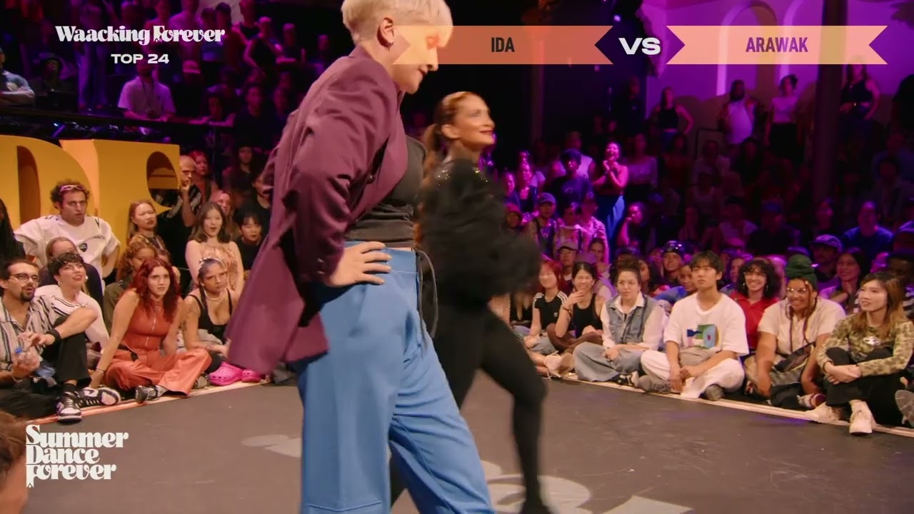 Ida vs Arawak TOP 24 Waacking Forever | Summer Dance Forever 2024