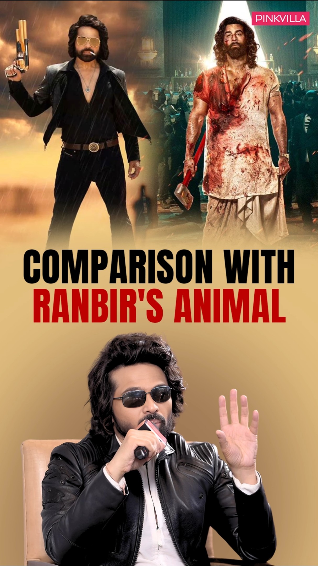 Himesh Reshammiya On COMPARISONS Between Animal \u0026 Badass Ravi Kumar | #shorts #bollywood
