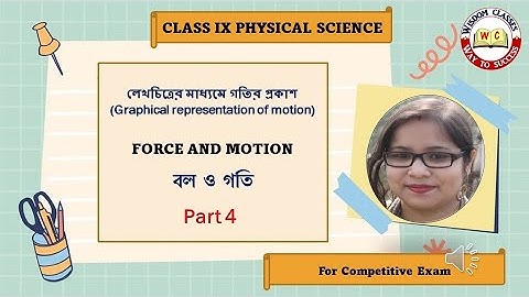 Displacement-time graph (সরণ - সময় লেখচিত্র) | Velocity-time graph (বেগ - সময় লেখচিত্র)। Motion(গতি)