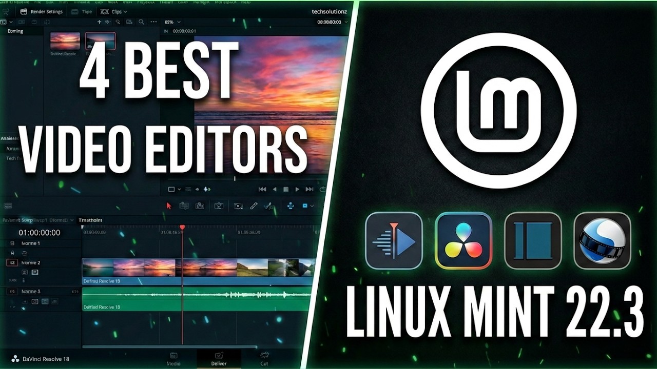4 Best Linux Apps for Video Editing on Linux Mint 22.3 Cinnamon - YouTube