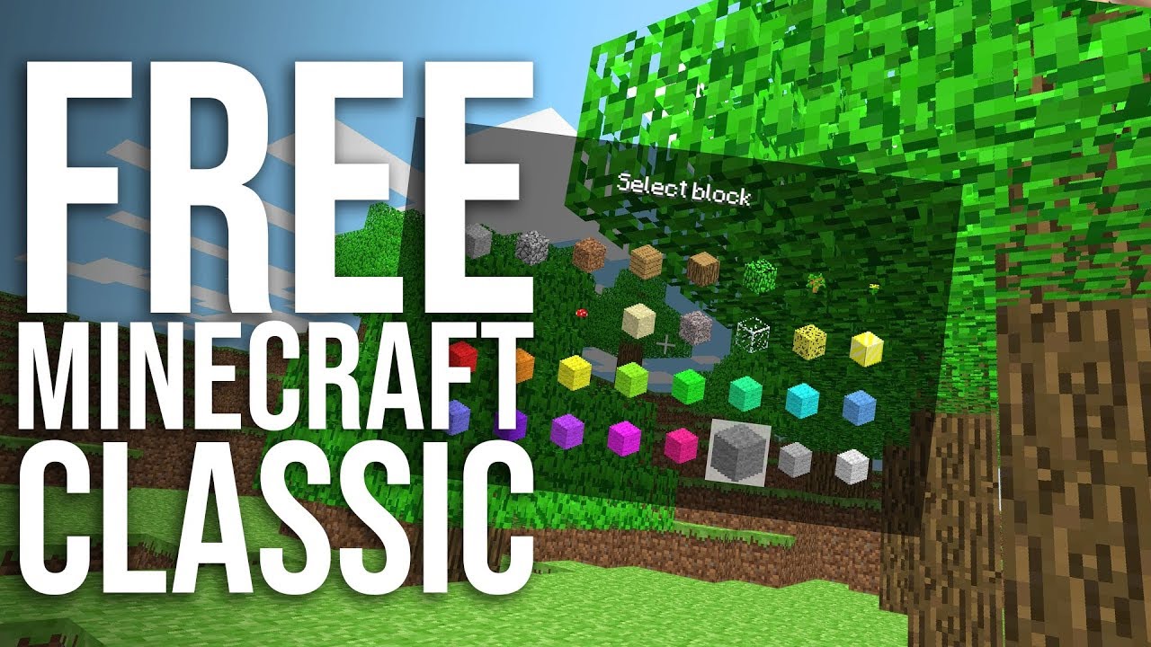 How To Play CLASSIC MINECRAFT FREE 