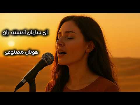 آهنگ ای ساربان آهسته ران سبک جدید هوش مصنوعی تیک تاک افغانستان ایران موزیک اکسپلور هوش مصنوعی