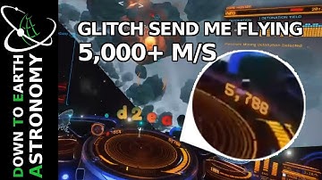 Glitch while live streaming. Flying 5,000+ M/S | Elite: Dangerous