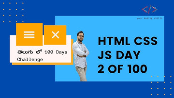 HTML CSS Day 2 of 100 Project: Hamburger