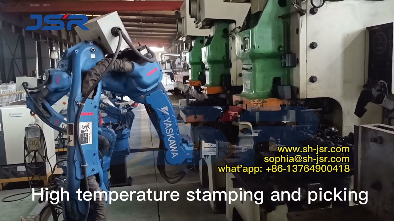 Yaskawa handling robot high temperature loading and unloading