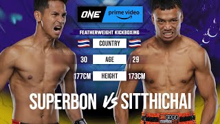 KICKBOXING FIREFIGHT 🔥 Superbon vs. Sitthichai Full Fight