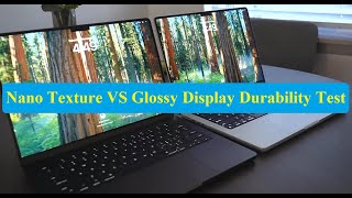 Nano Texture VS Glossy Display Durability Test - Apple M4 Macbook Pro (2024)