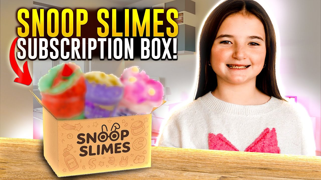 Snoop Slimes Subscription Box! 🎁 What’s Inside This Month? Snoop Slimes Review!