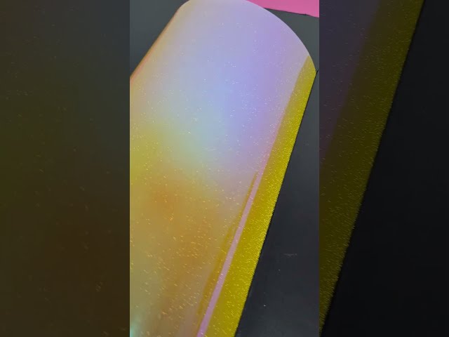 Termoadesivo Stahls' Disco Giallo Dorato A4 video