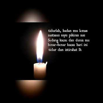 Status Whatsap Sedih, Mengundang Malam