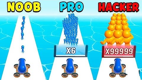 NOOB vs PRO vs HACKER-MOB Control
