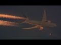 One Majestic United 787 Contrail Clip! Dusk