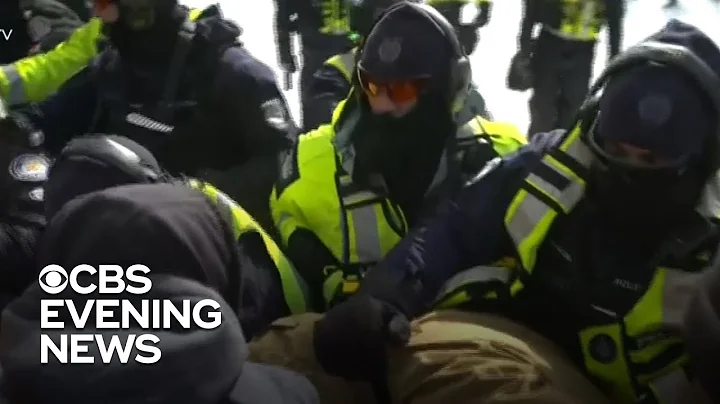 Ottawa police arrest "Freedom Convoy" protesters