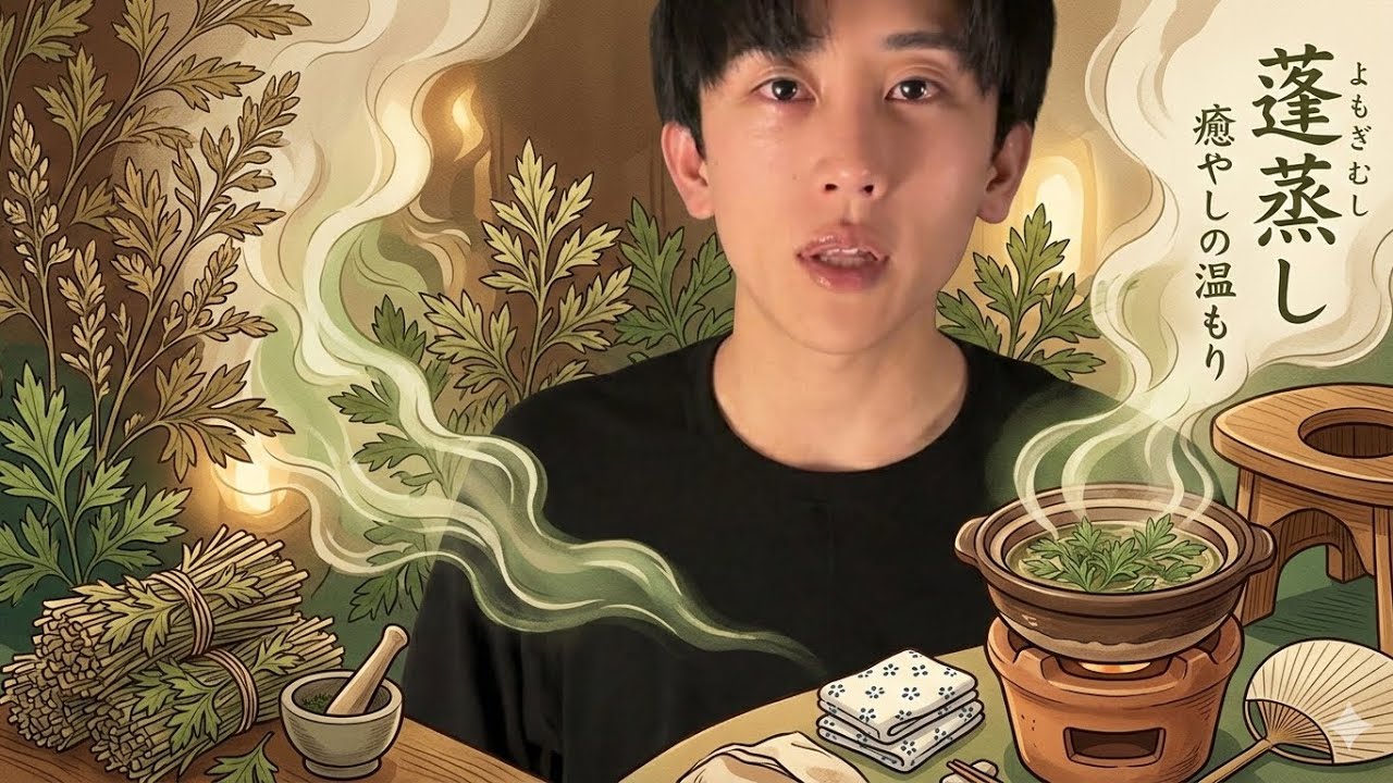 【正直レポ】初めての「よもぎ蒸し」で驚きのデトックス体験！実際どうだった？🍃