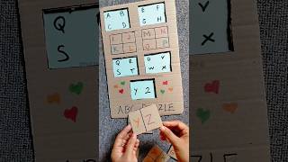 MATCHING CARD GAME ACTIVITY FOR TODDLER DIY #finemotorskills #cardboardcraft  #preschooll