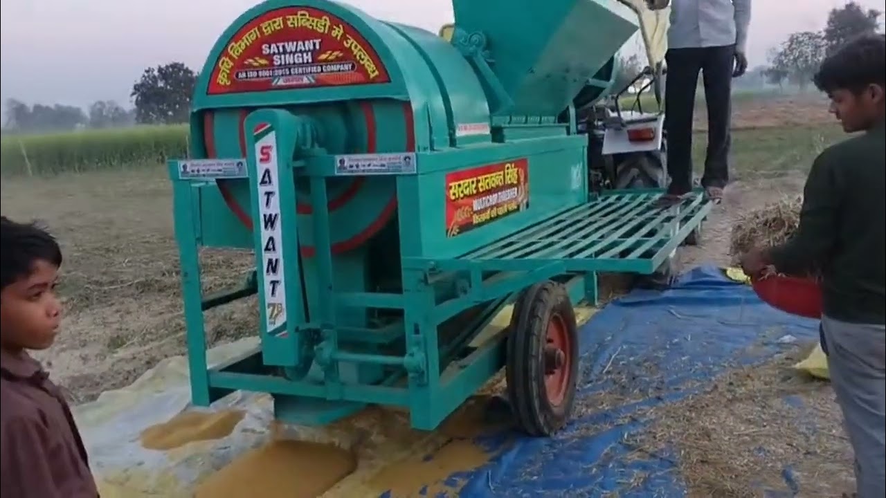 सरदार सतवंत सिंह थ्रेशर जगत मॉडल2026 मल्टीक्रॉप थ्रेशर 7379762990 8840755606