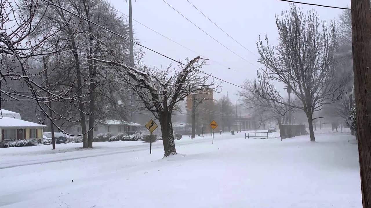 snow time in louisville,Ky 2013-14 - YouTube