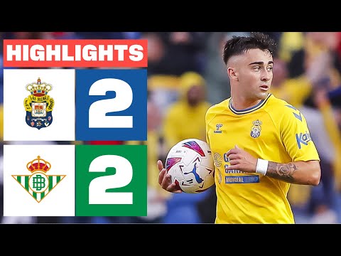 UD LAS PALMAS 2 - 2 REAL BETIS | RESUMEN LALIGA EA SPORTS