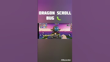Dragon Scroll Bug 🐛 ||#bug #bedwars #blockamango||