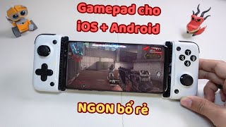 iPhone? Đừng lo đã có Gamepad EasySMX M05