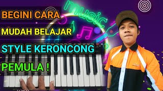 cara belajar keroncong di keyboard korg pa 300/600 dengan sangat mudah