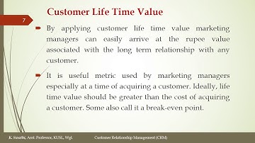 CRM CONCEPTS UNIT 2 by K. Swathi