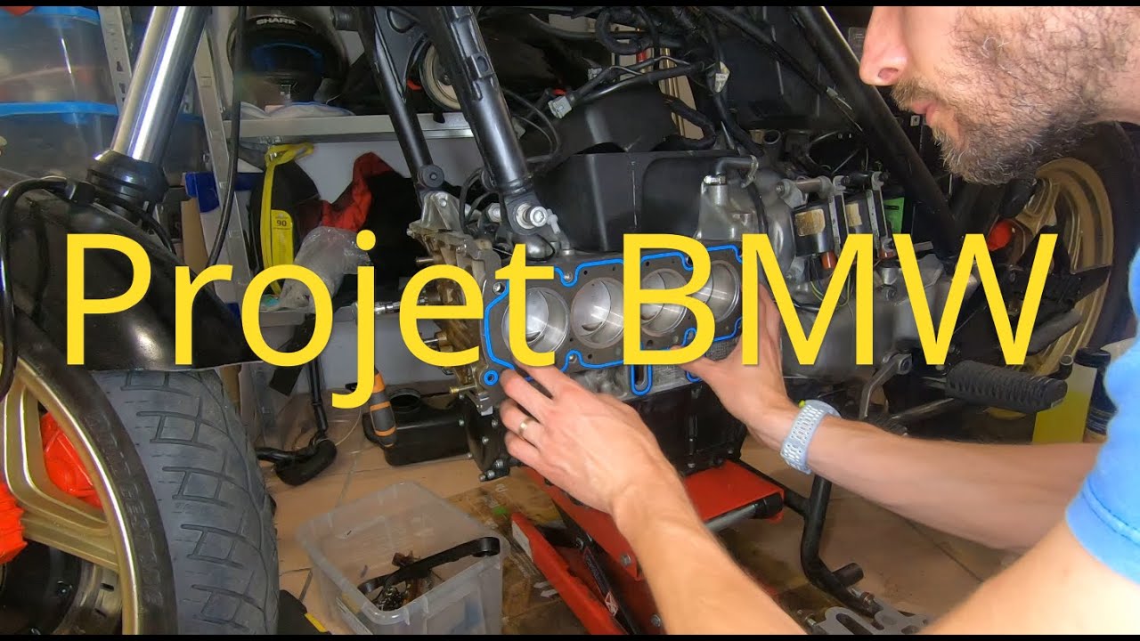 Projet BMW K100 - Remontage de la culasse