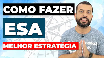 Como passar na prova da ESA?