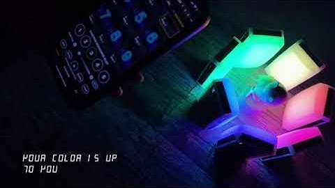 Atomcube rx7 - multi-light animation.