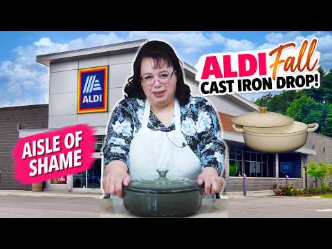 ALDI Just Dropped Its Fall Enameled Cast Iron! 🍂 | Aisle of Shame