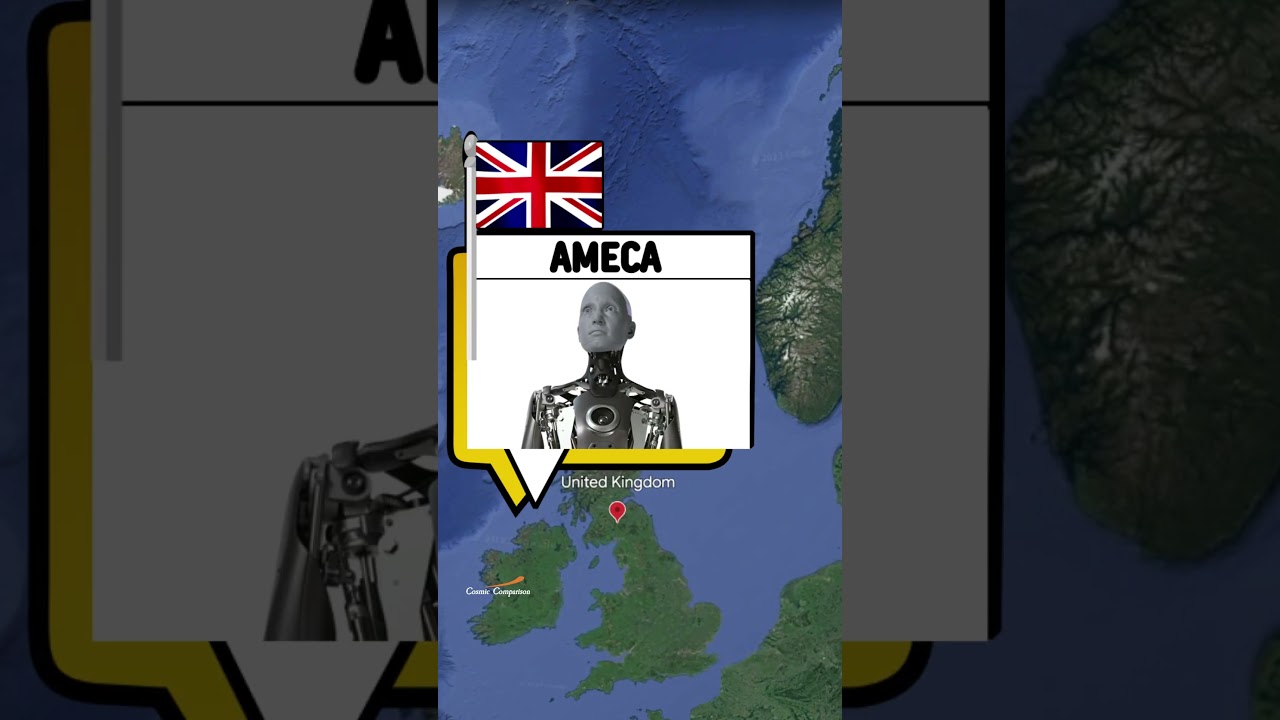 Robot From Different Countries 