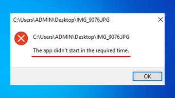 How To Fix The App Didn’t Start In The Required Time Error On Windows 11 / 10