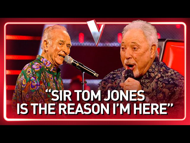 79-Year-Old ROCK N’ ROLL pianist plays with SIR TOM JONES on The Voice | Journey #384 class=