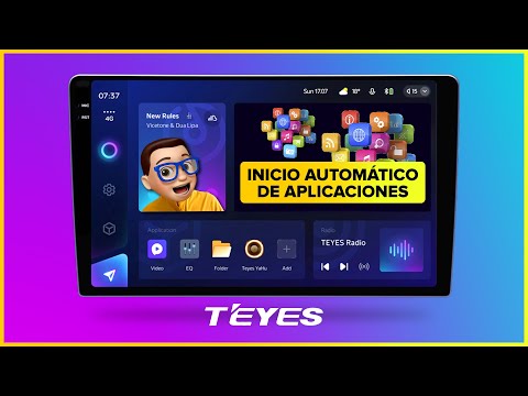 Iniciar AUTOMATICAMENTE Aplicaciones en RADIO Android China | TEYES RADIO