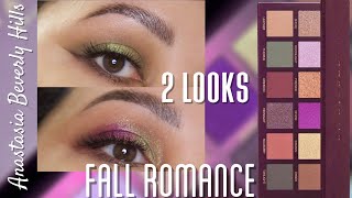 Anastasia Beverly Hills Fall Romance Palette | Eyelook Tutorial (2 looks)