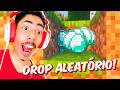 Tentei Zerar o Minecraft mas TUDO DROPA ITENS ALEATÓRIOS!
