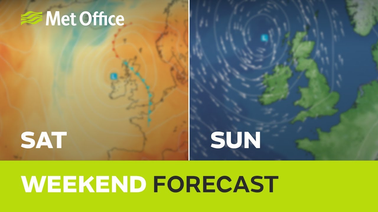 Weekend weather – Fresher weather on the way - YouTube