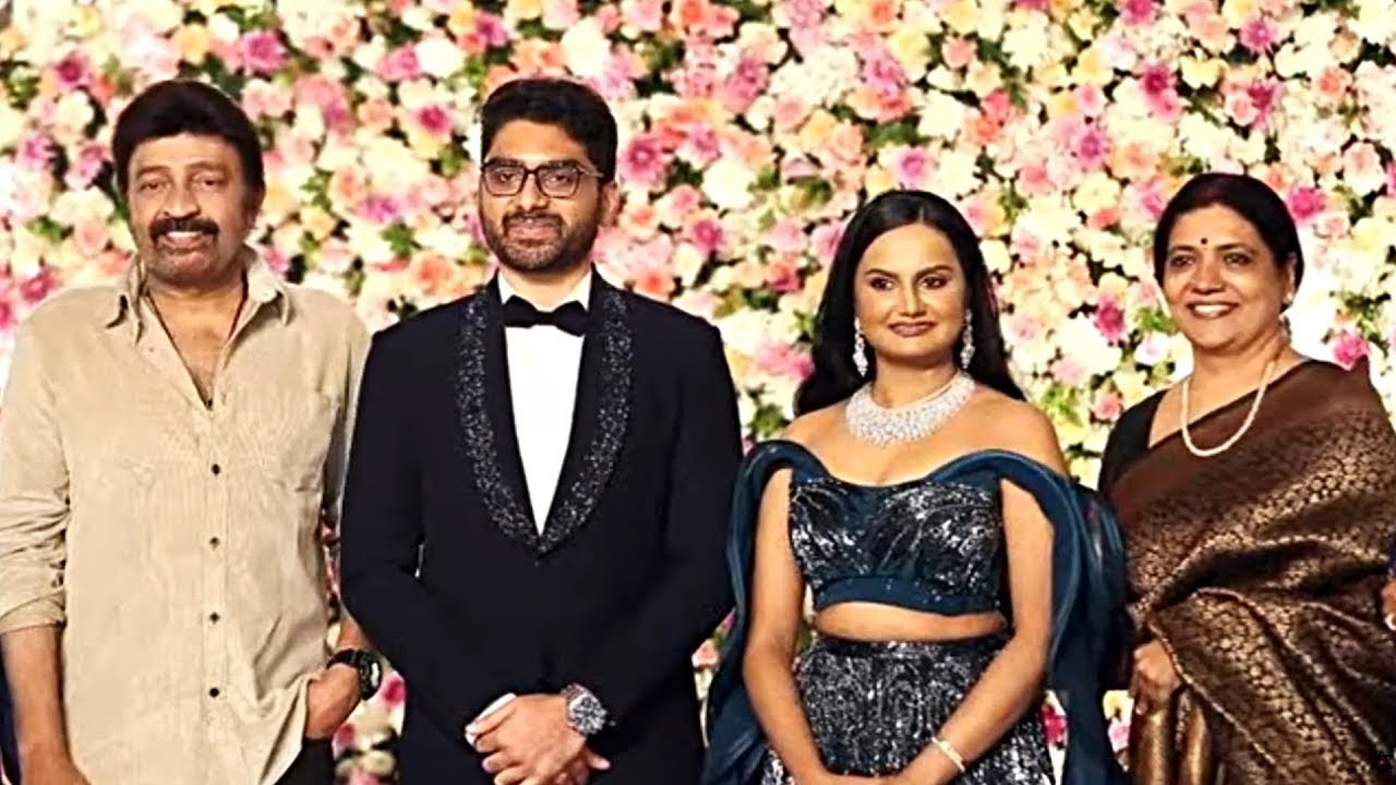 Rajashekar and Jeevitha Rajashekar Visuals @Gunasekhar’s Daughter ...