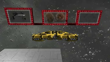 Space Engineers Yellow fighter Small Ship (YSS)