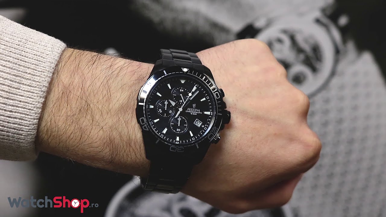 Ceas barbati Festina Prestige F20365/3 - YouTube