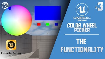 Unreal Engine 5 Tutorial -  Color Wheel Part 3: The Functionality